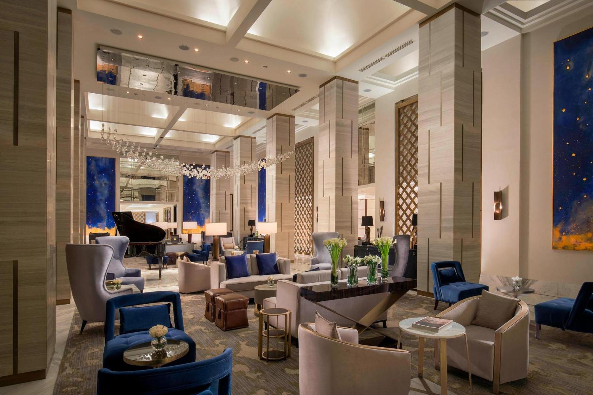阿斯塔纳瑞吉酒店 阿斯坦纳 外观 照片 The lobby